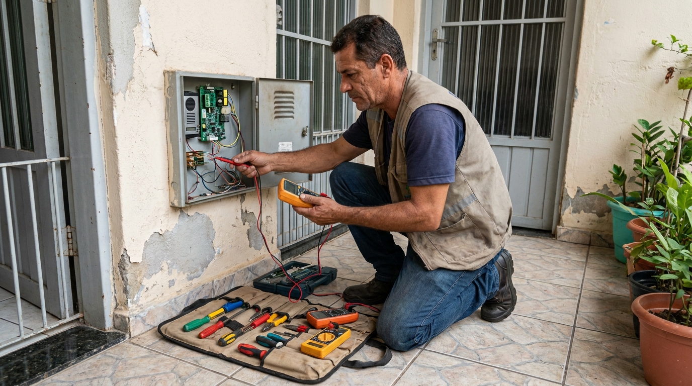 Conserto de interfone profissional em João Pessoa‑PB