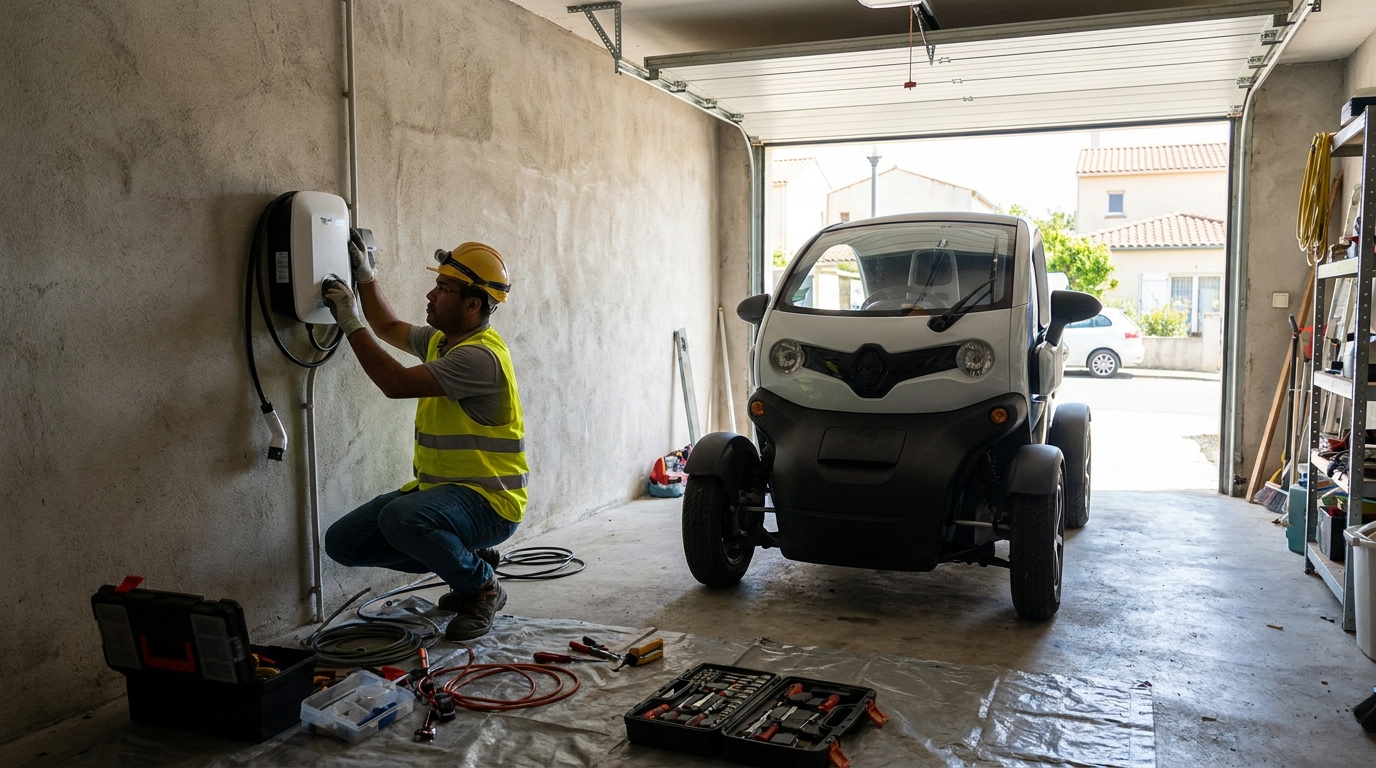 Instalacao de carregador de carro eletrico profissional em João Pessoa‑PB