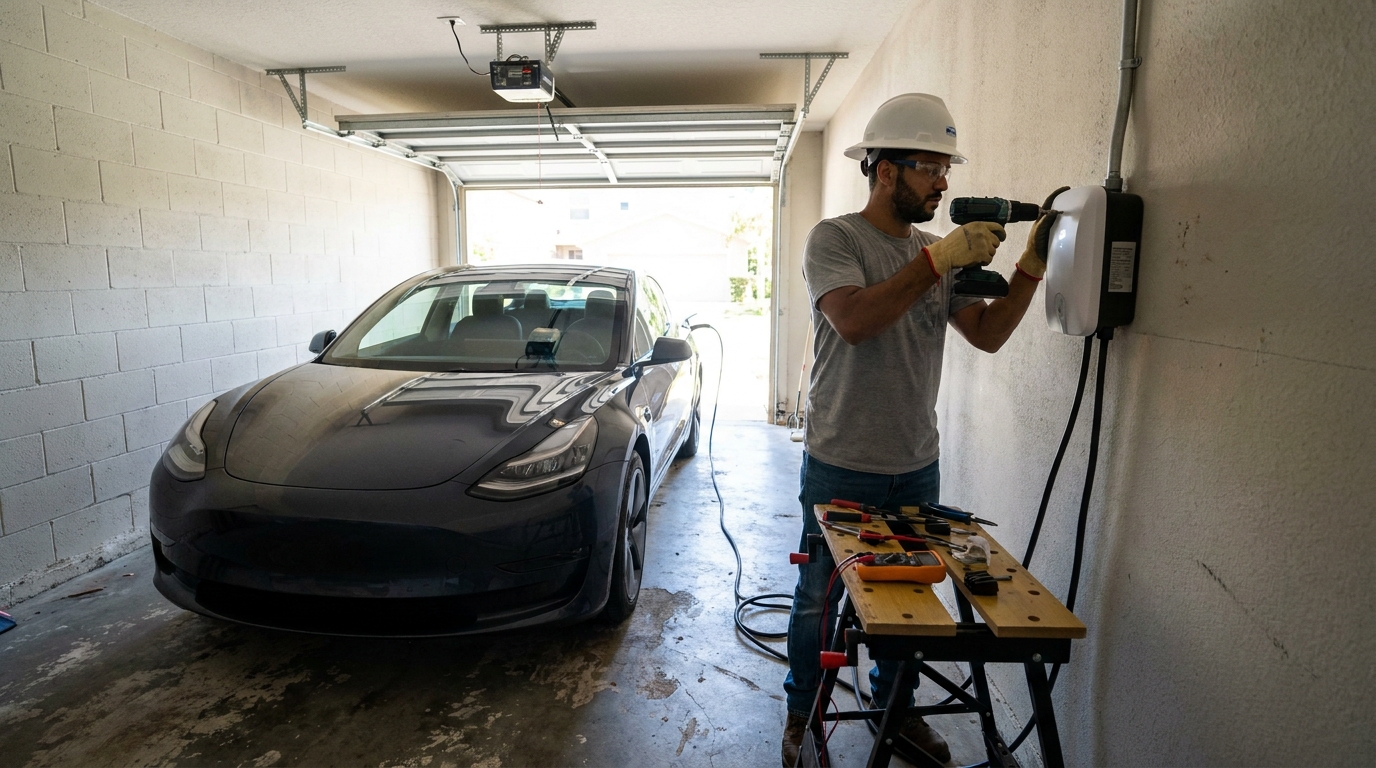 Instalacao de estacao de recarga em João Pessoa‑PB