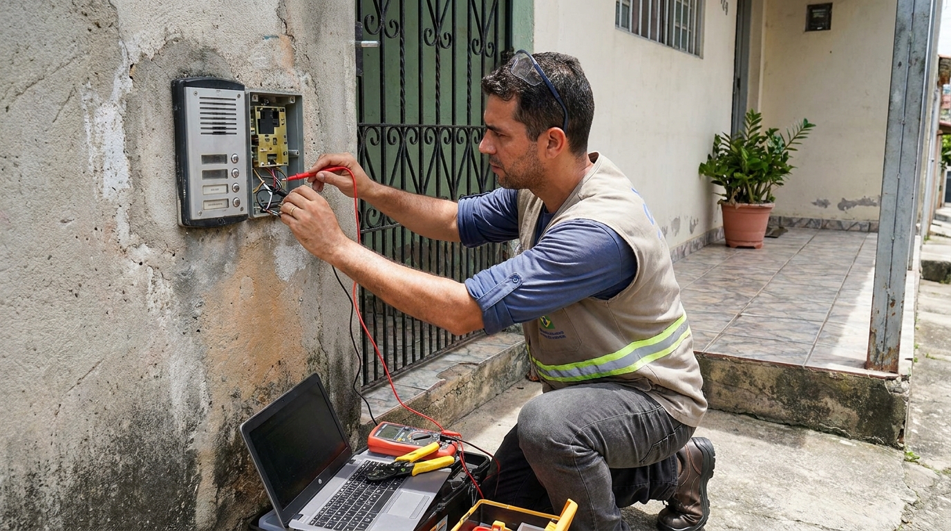 Reparo de interfone em João Pessoa‑PB